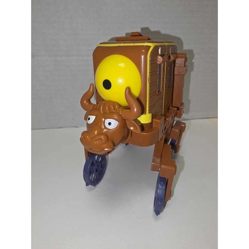 Zombot War Wagon Bull or Wild West cart Plants is Zombies toy‎ transformer